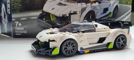 Aufbau LEGO Speed Champion - Koenigsegg jesko